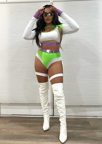 BEYOND INFINITY SEXY ASTRONAUT CARTOON HALLOWEEN COSTUME