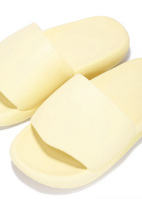 ASTRO RUBBER BEIGE SLIDE
