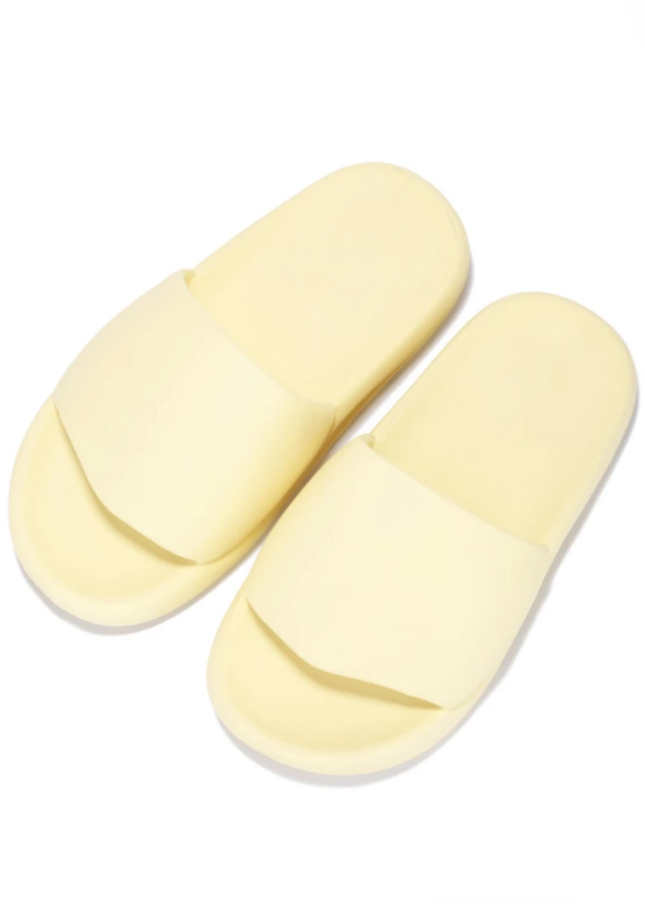 ASTRO RUBBER BEIGE SLIDE