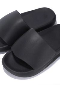 ASTRO RUBBER BLACK SLIDE