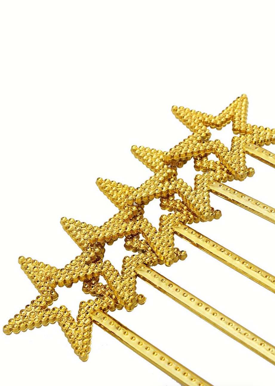 GOLD STAR FAIRY HALLOWEEN WAND