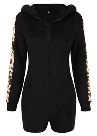 WARM CUDDLES TEDDY BEAR ROMPER