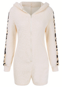 WARM CUDDLES TEDDY BEAR ROMPER