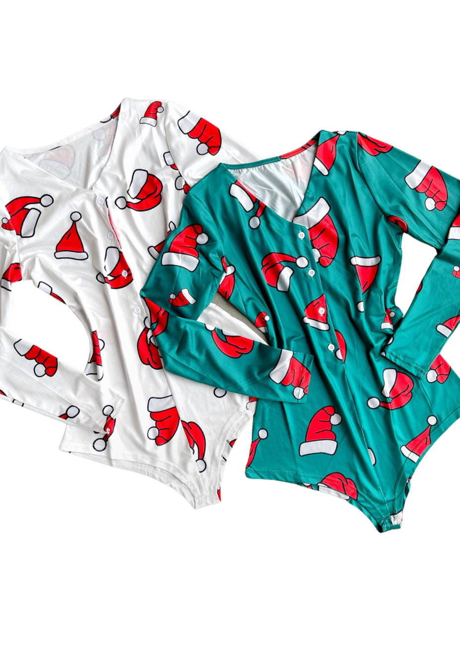 SEXY HOLIDAY CHEEKY ONESIE ROMPER