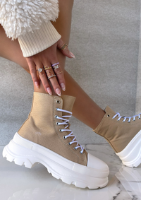 HIGH MILEAGE NUDE SNEAKER BOOT