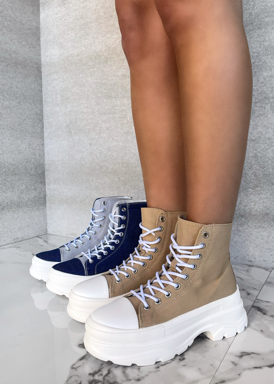 HIGH MILEAGE NUDE SNEAKER BOOT