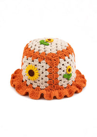 FLOWER BUCKET HAT