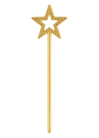 GOLD STAR FAIRY HALLOWEEN WAND