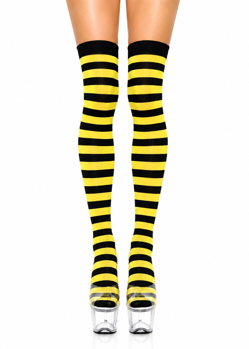 BUMBLEBEE THIGH HIGH STOCKINGS