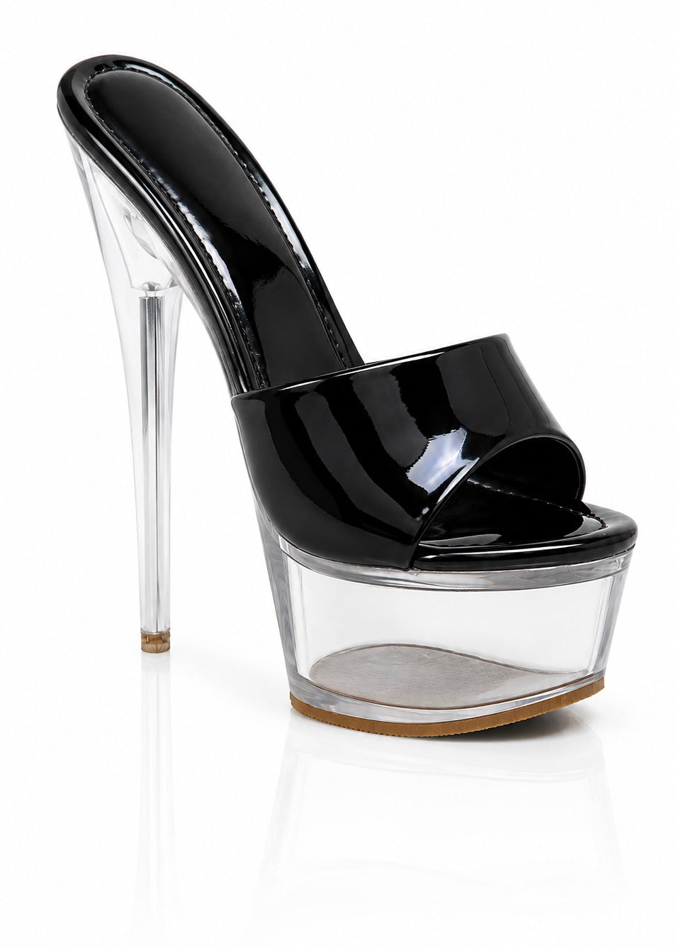FEARLESS & EXTREME BLACK PLATFORM HEEL