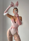 A HONEY BUNNY PINK SEXY HALLOWEEN COSTUME