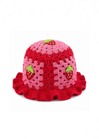 STRAWBERRY BUCKET HAT
