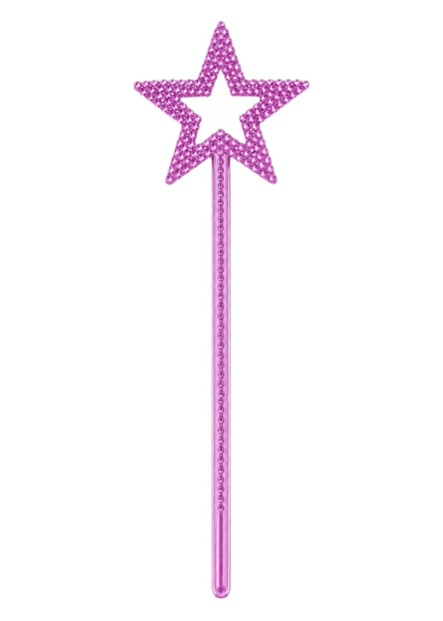 PURPLE STAR FAIRY HALLOWEEN WAND