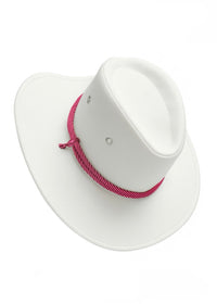 IT'S BADDIELAND COWGIRL HALLOWEEN WHITE HAT