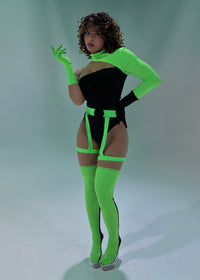 LA TOXICA SEXY VILLAIN CARTOON HALLOWEEN COSTUME