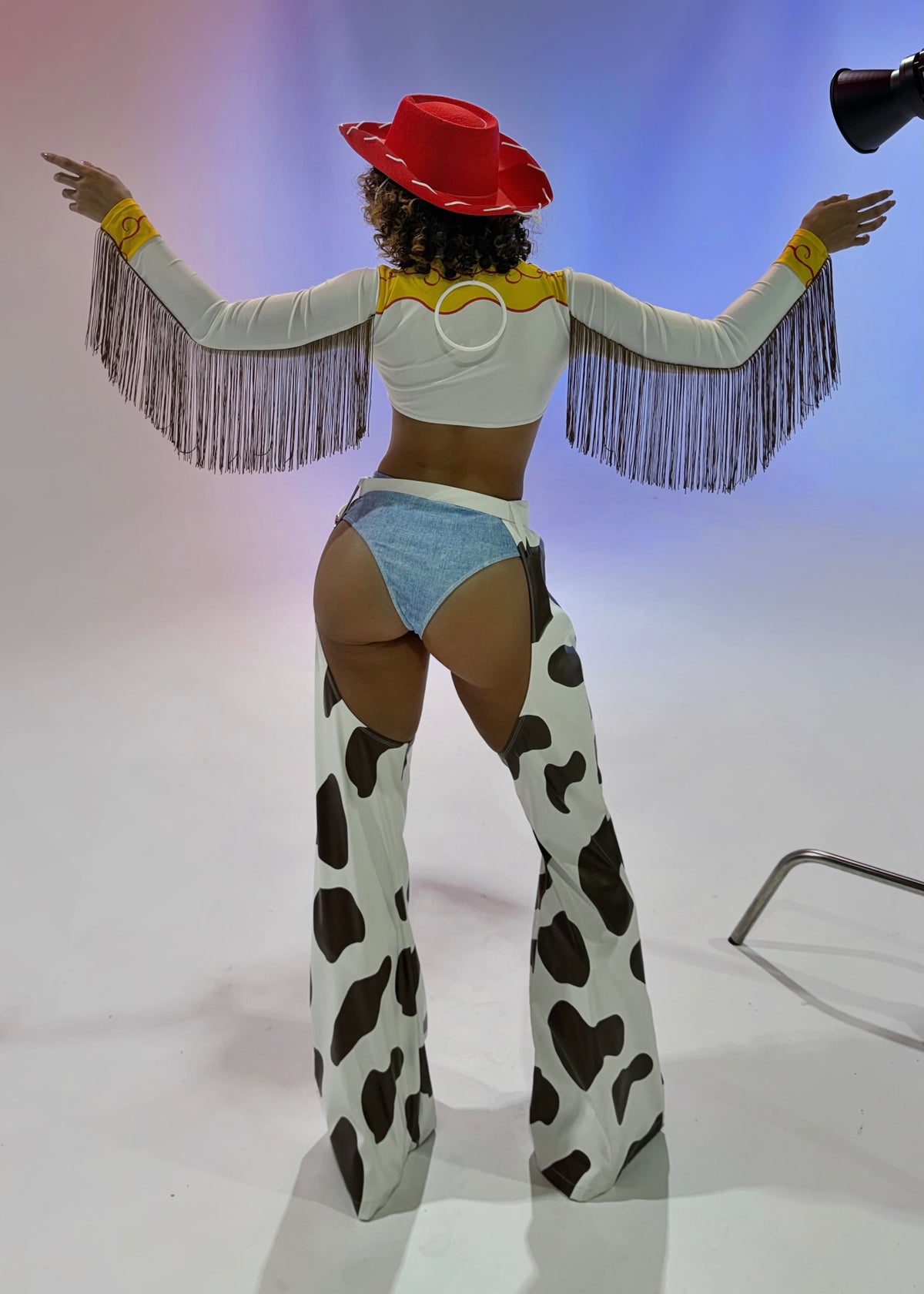 EMELY'S DOLL SEXY COWGIRL CARTOON HALLOWEEN COSTUME