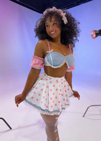 PEEP THIS SHEPHERDESS CARTOON HALLOWEEN COSTUME