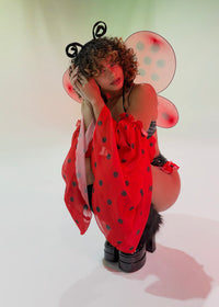 LITTLE MISS FORTUNE LADYBUG HALLOWEEN COSTUME