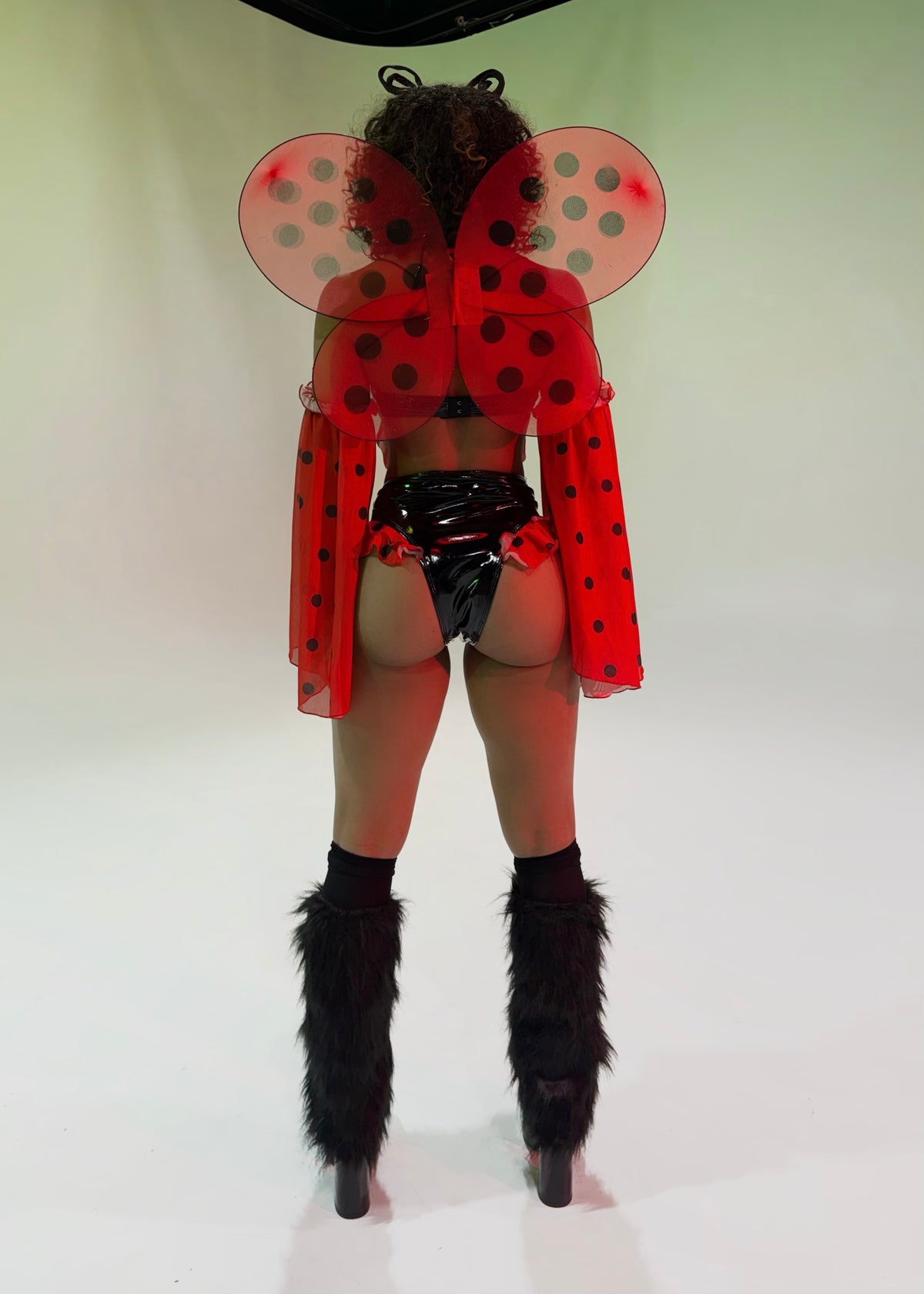 LITTLE MISS FORTUNE LADYBUG HALLOWEEN COSTUME