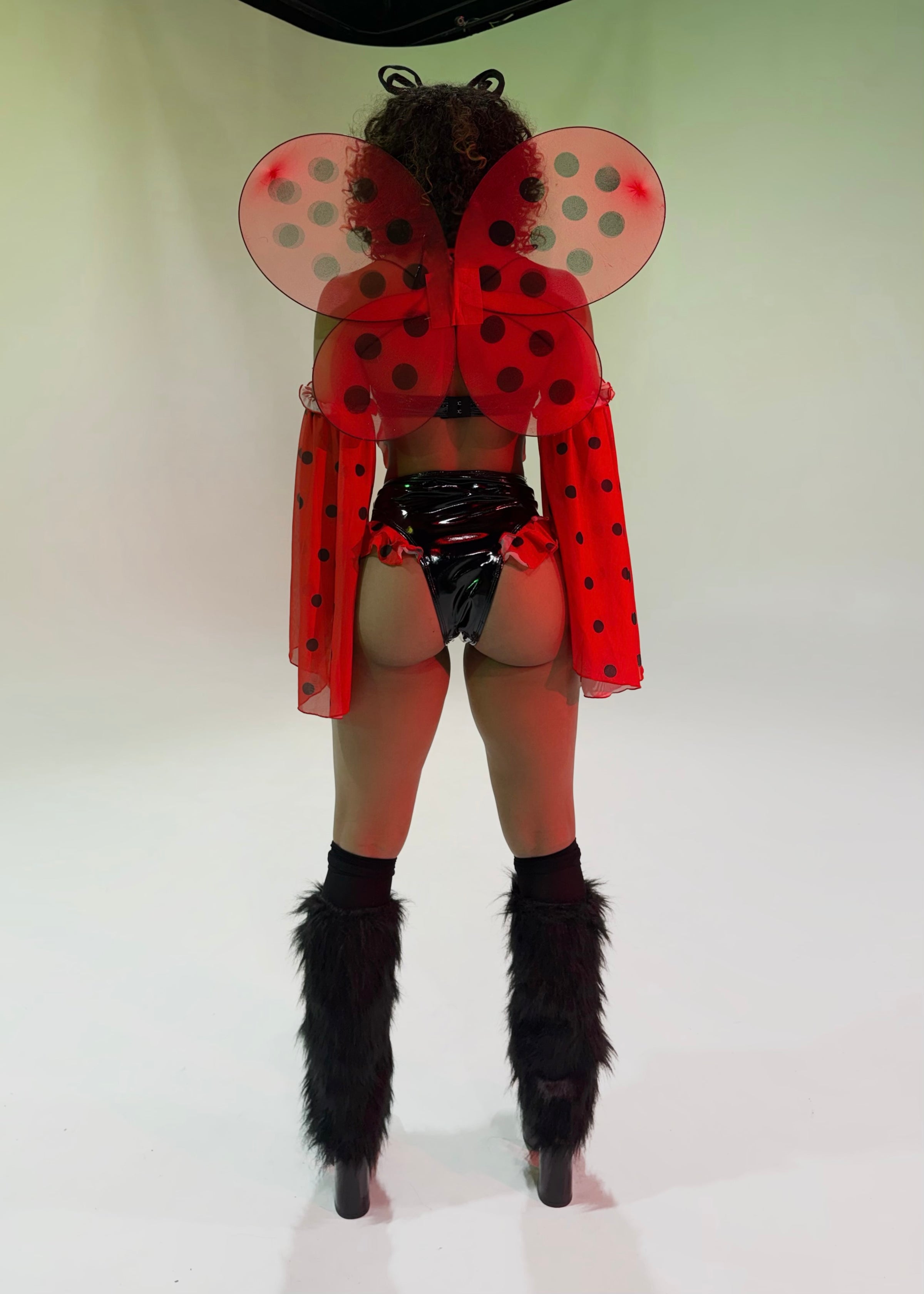 LITTLE MISS FORTUNE LADYBUG HALLOWEEN COSTUME