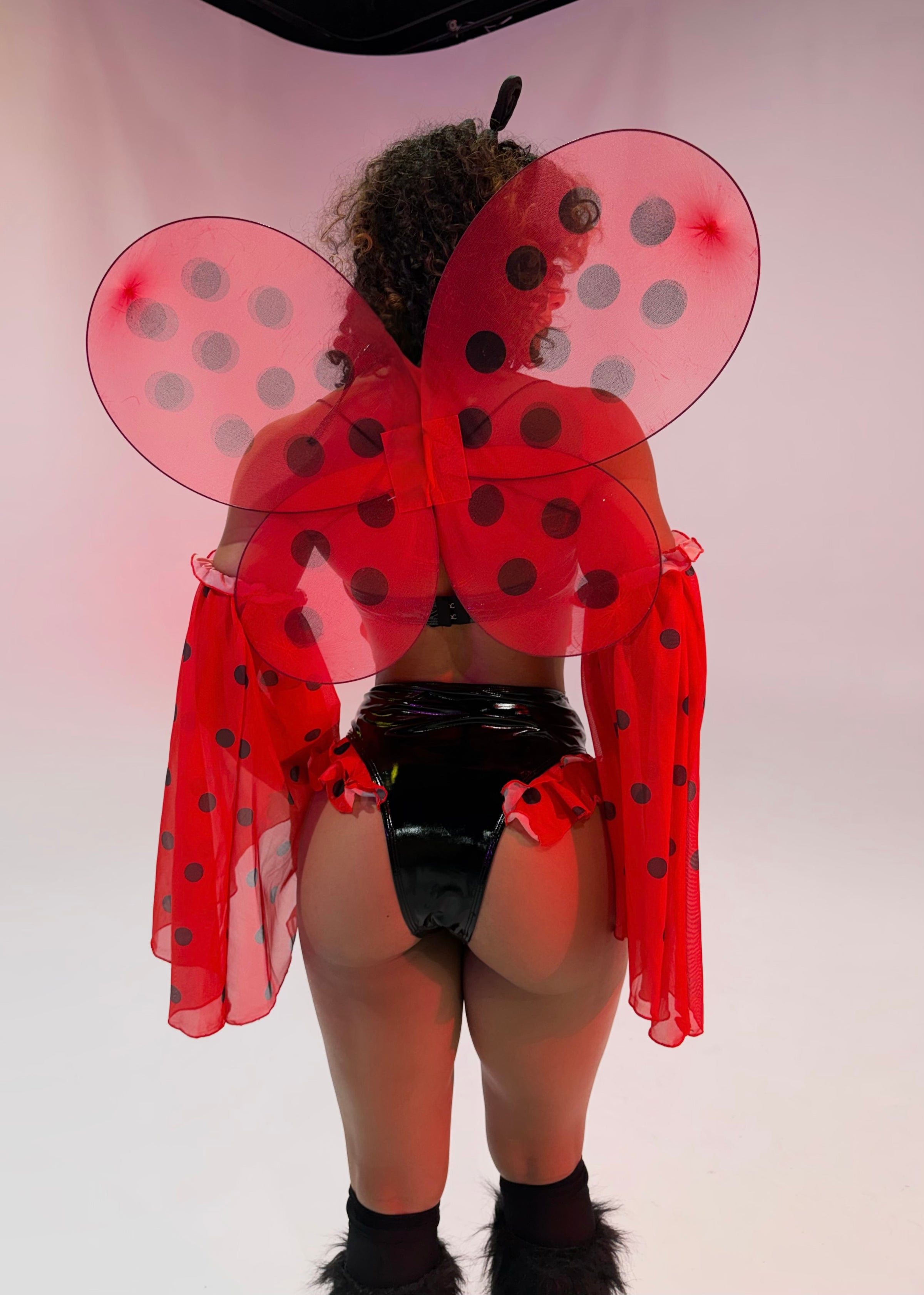 LITTLE MISS FORTUNE LADYBUG HALLOWEEN COSTUME