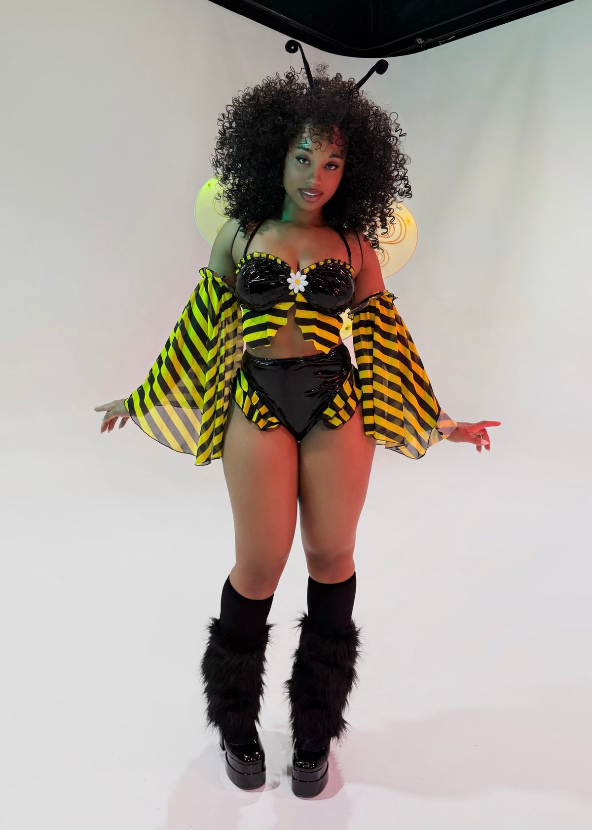 LITTLE MISS HONEY BUMBLEBEE  HALLOWEEN COSTUME