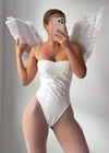 NOT SO INNOCENT WHITE ANGEL WINGS (WINGS ONLY)