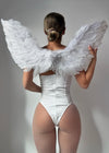NOT SO INNOCENT WHITE ANGEL WINGS (WINGS ONLY)