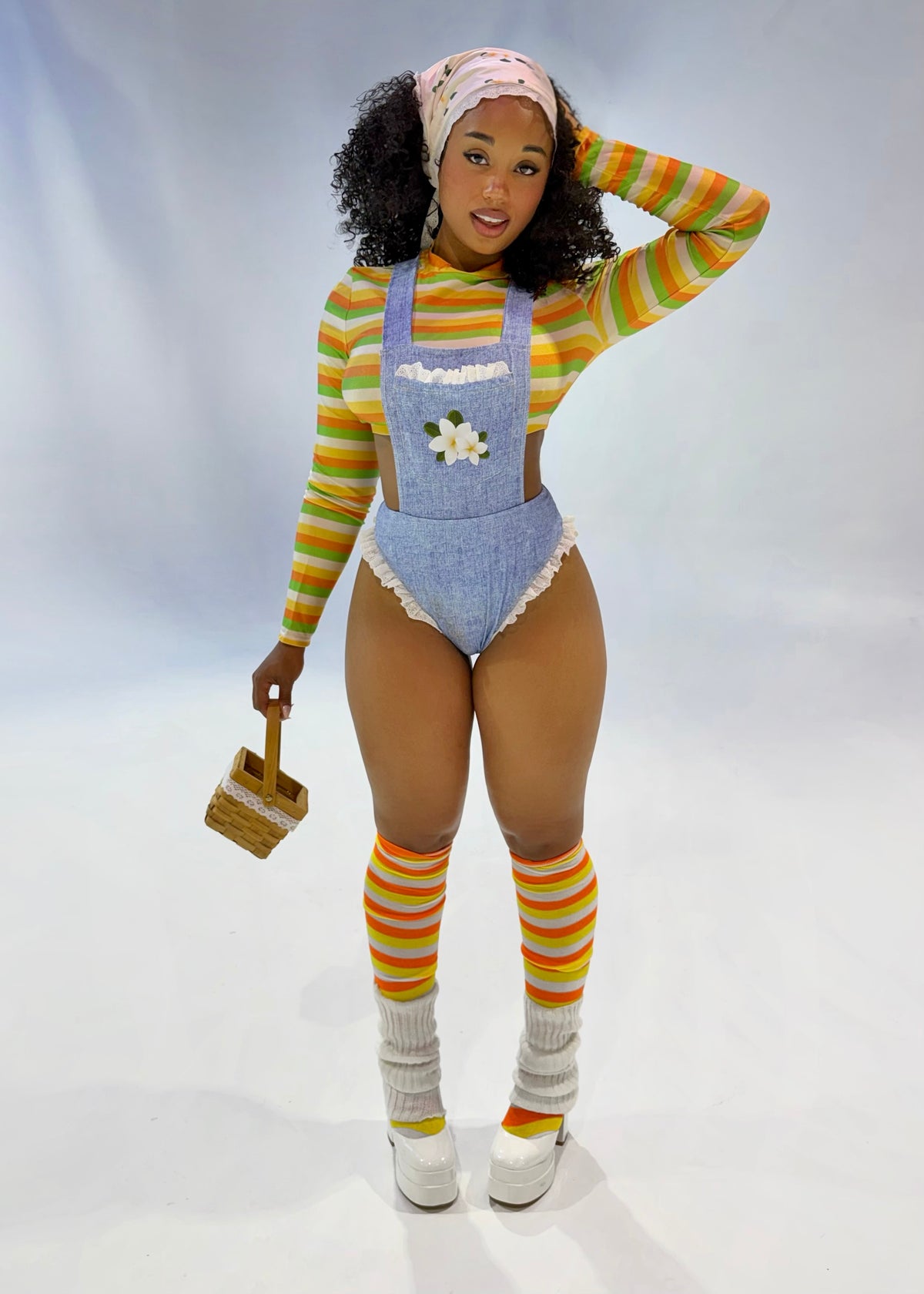 JUICY LIL ORANGE CARTOON HALLOWEEN COSTUME