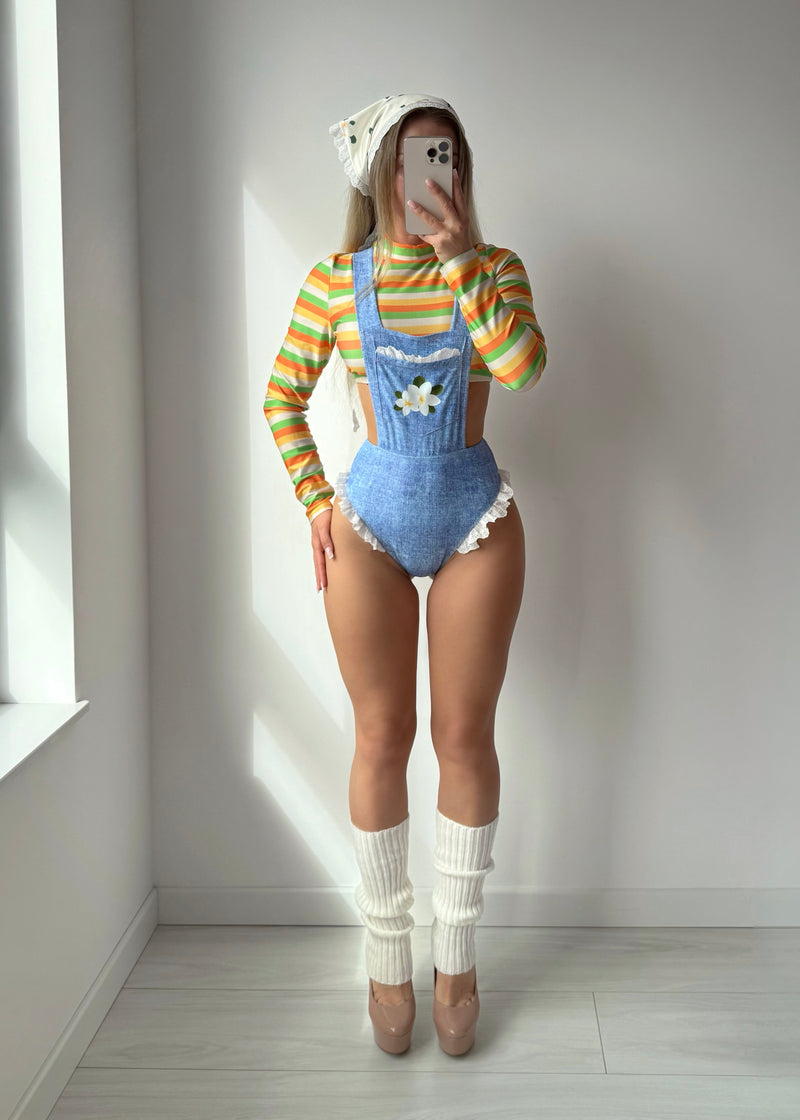 JUICY LIL ORANGE CARTOON HALLOWEEN COSTUME