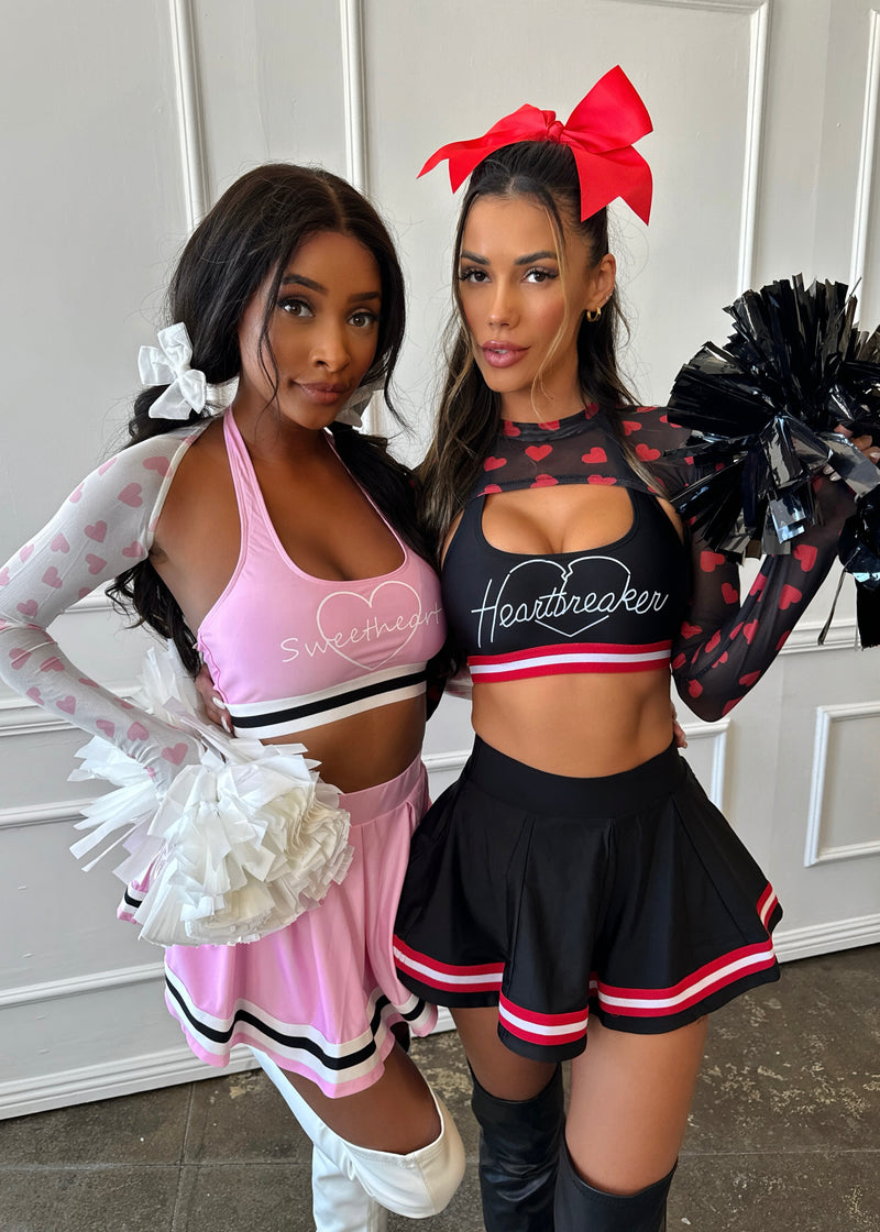 WOMEN'S PINK SEXY CHEERLEADER HALLOWEEN COSTUME | LORLIE Lorlie WOMEN'S PINK SEXY CHEERLEADER HALLOWEEN COSTUME | LORLIE Lorlie