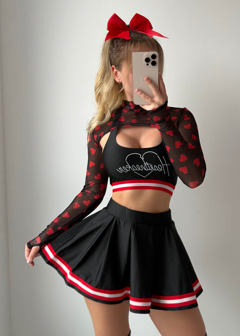ZERO TEARS SEXY CHEERLEADER HALLOWEEN COSTUME