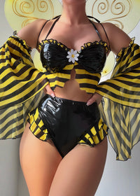LITTLE MISS HONEY BUMBLEBEE  HALLOWEEN COSTUME