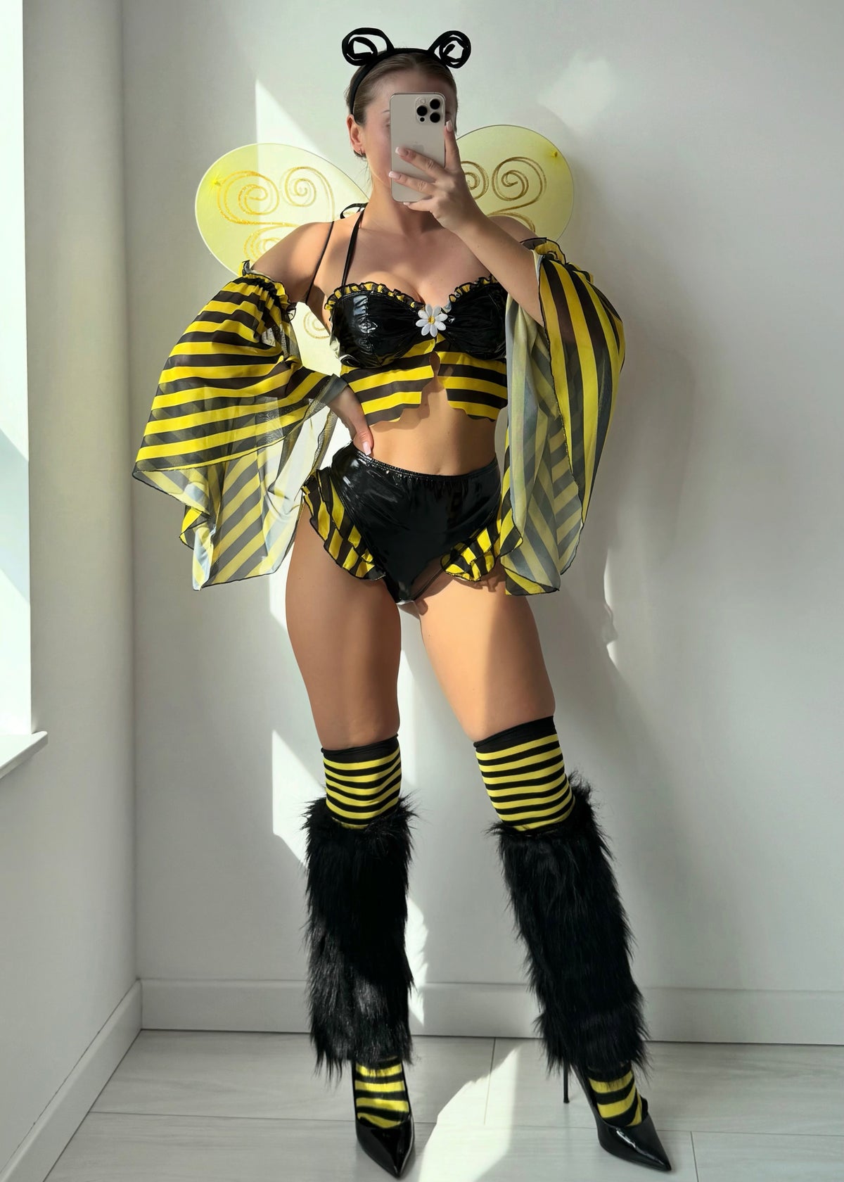 LITTLE MISS HONEY BUMBLEBEE  HALLOWEEN COSTUME