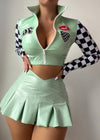 MIAMI VICE MINT RACER HALLOWEEN COSTUME