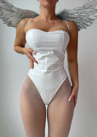 NOT SO INNOCENT SILVER ANGEL WINGS