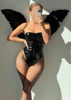 NOT SO INNOCENT BLACK ANGEL WINGS