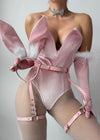 A HONEY BUNNY PINK SEXY HALLOWEEN COSTUME