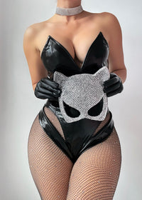 PURR AND MEOW SEXY CAT HALLOWEEN COSTUME