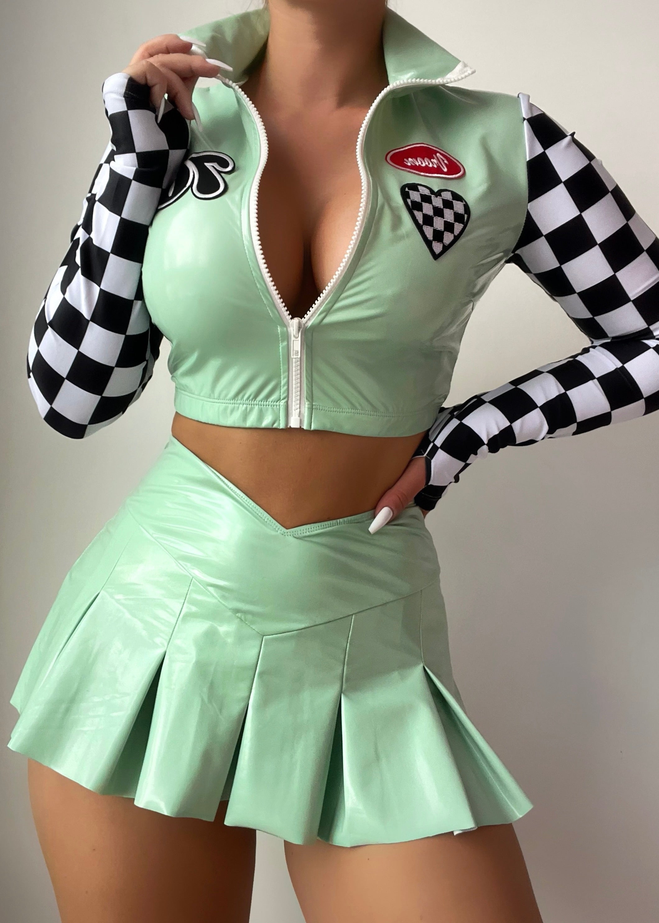 MIAMI VICE MINT RACER HALLOWEEN COSTUME