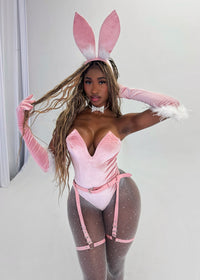 PRE-ORDER “A HONEY BUNNY PINK SEXY HALLOWEEN COSTUME”