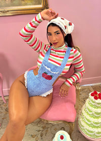 SWEET LIL STRAWBERRY CARTOON HALLOWEEN COSTUME