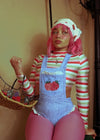 SWEET LIL STRAWBERRY CARTOON HALLOWEEN COSTUME