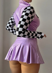 MIAMI VICE LILAC RACER HALLOWEEN COSTUME