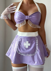 I CALL THE SHOTS SEXY NURSE HALLOWEEN COSTUME