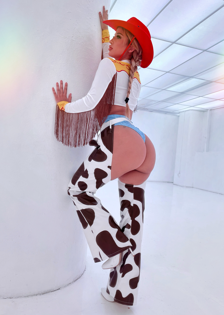 EMELY'S DOLL SEXY COWGIRL CARTOON HALLOWEEN COSTUME