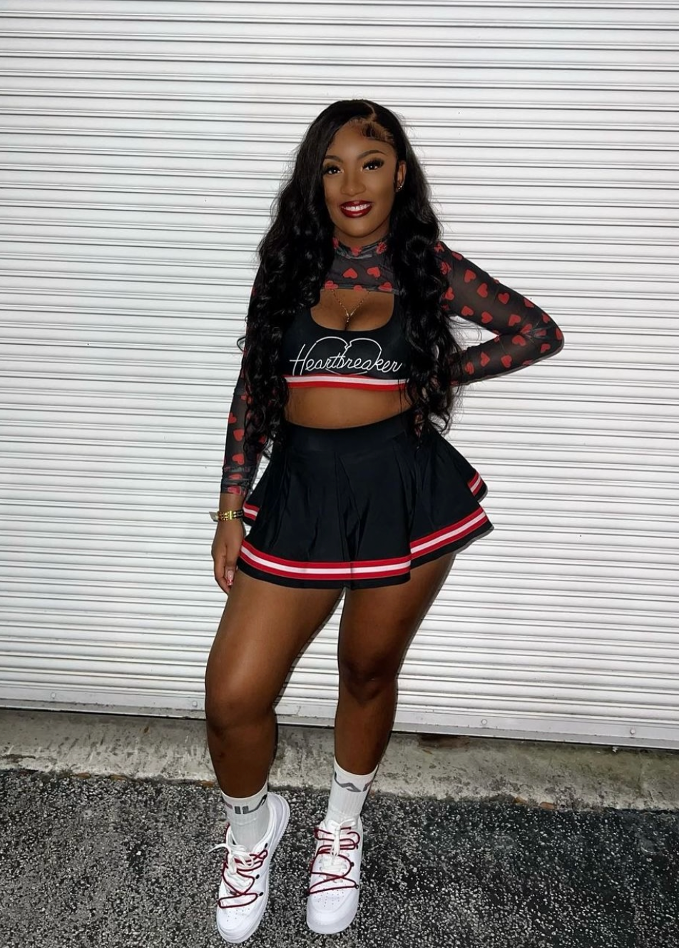 ZERO TEARS SEXY CHEERLEADER HALLOWEEN COSTUME