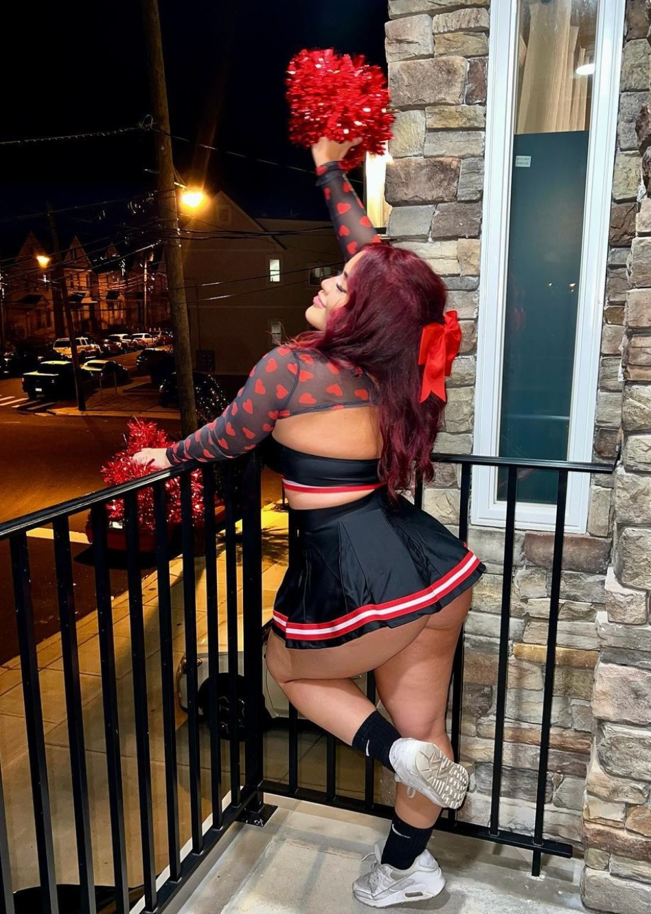 Halloween costume cheerleader sales skirt