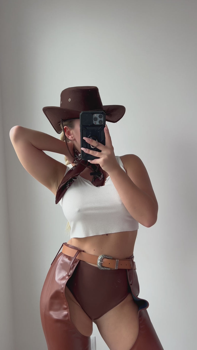 THIS AIN'T TEXAS CELEBRITY COWGIRL HALLOWEEN COSTUME