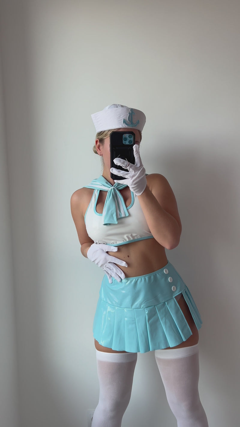 WAITING AT HARBOR SEXY SAILOR HALLOWEEN COSTUME